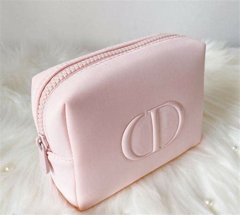 dior pink makeup case|Dior makeup flat pouch.